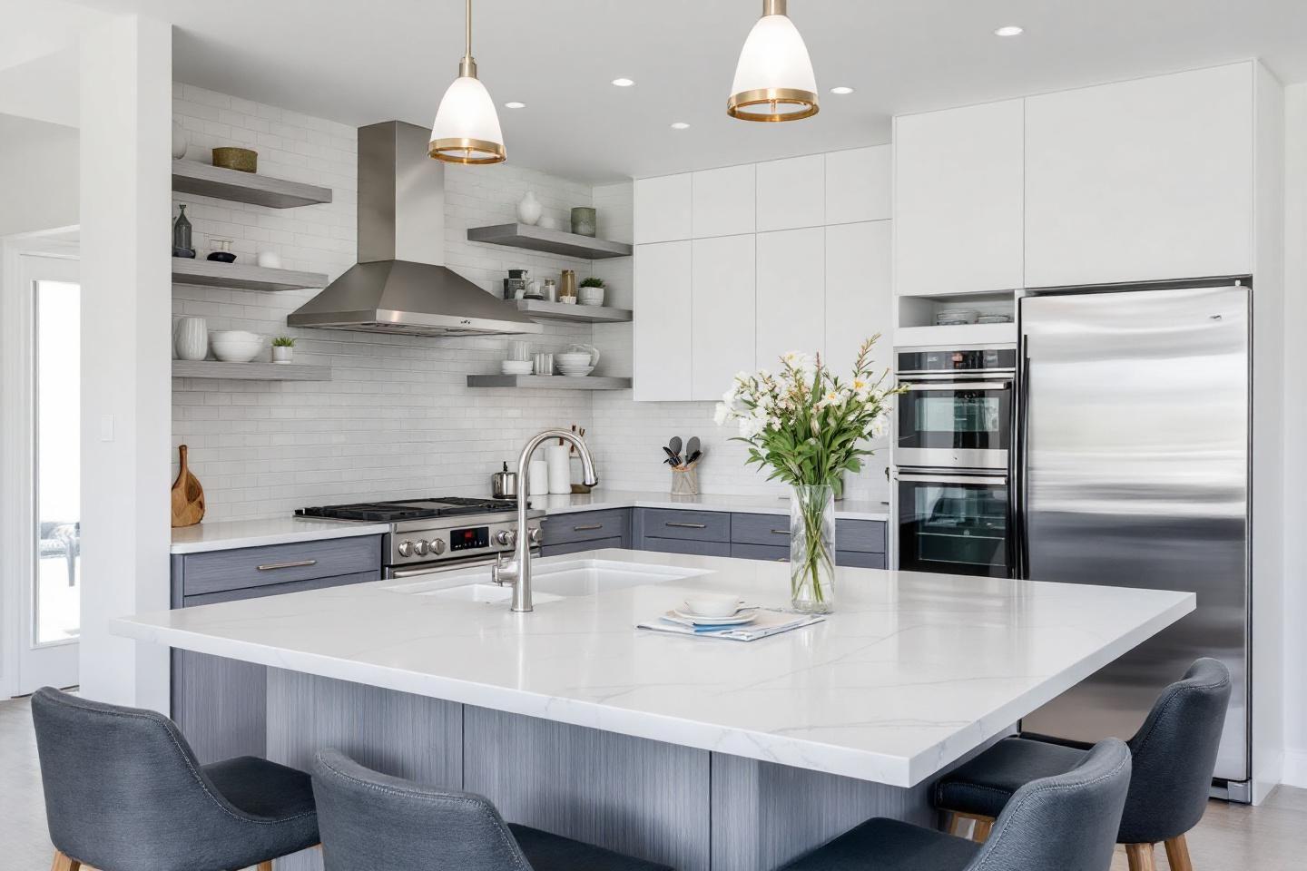 Cuisine équipée et aménagée sur mesure pour votre intérieur