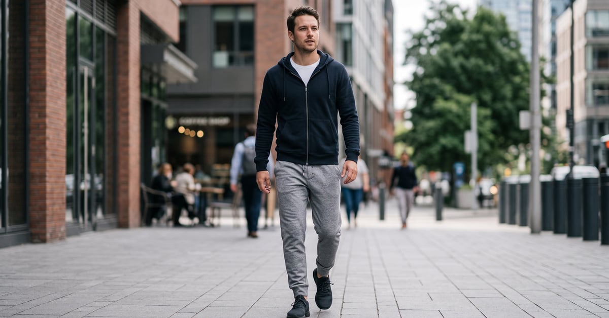 Le jogging homme : réinventer le confort au quotidien