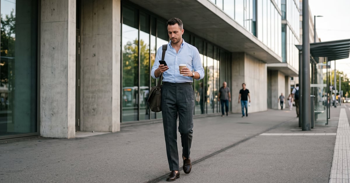 Pantalon taille haute homme : comment le porter sans faux pas