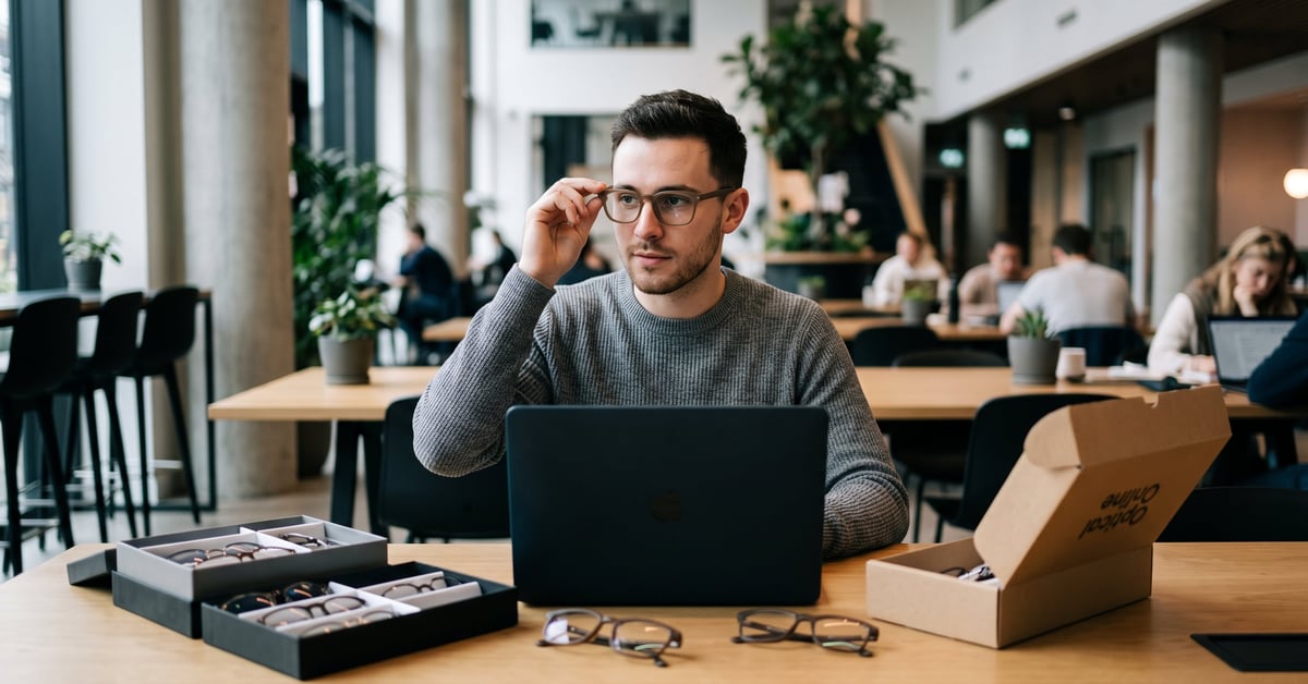 Lunettes de vue homme en ligne : l’achat malin